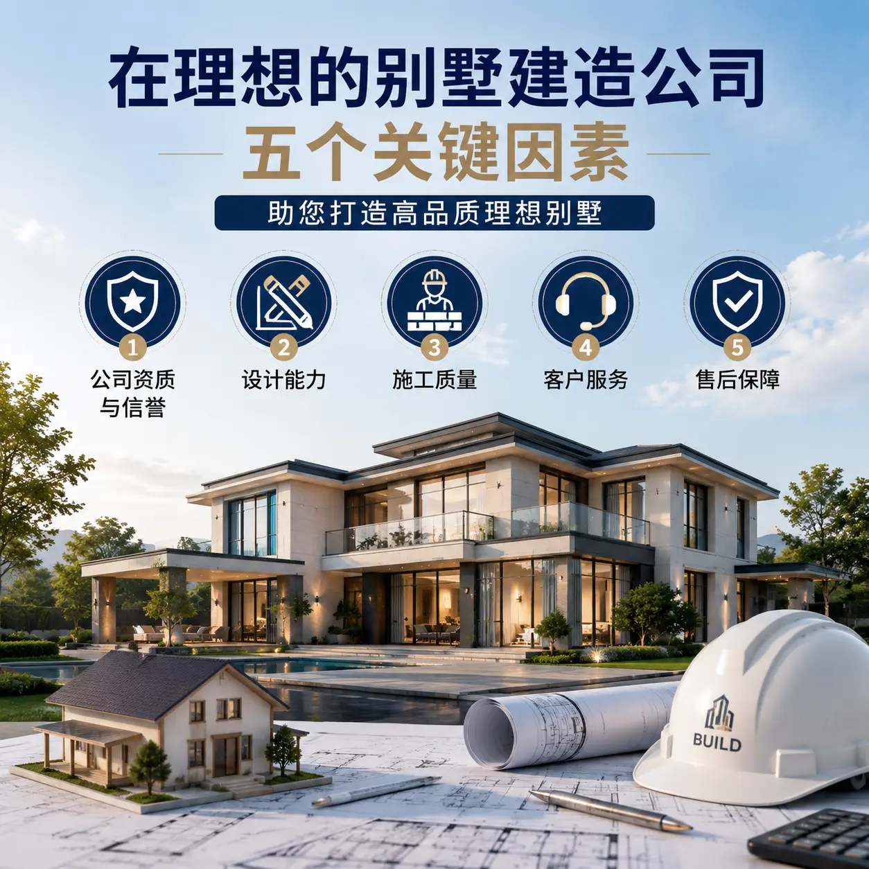 在 关岭 找到理想别墅建造公司的五个关键因素