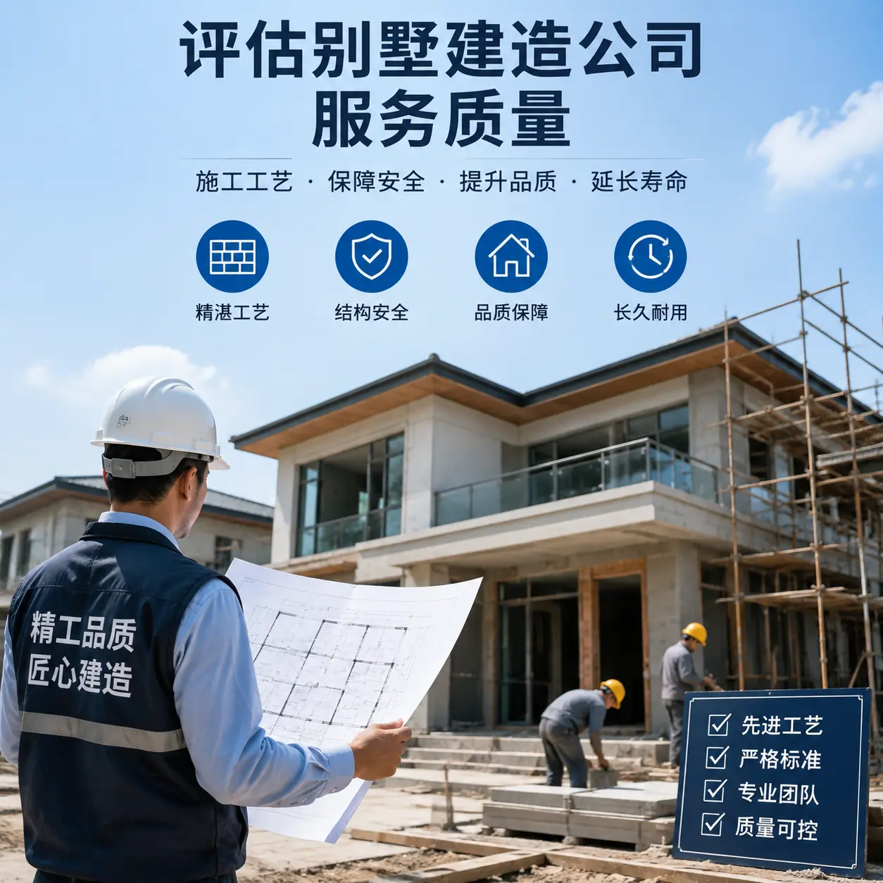 如何评估 关岭 别墅建造公司的服务质量？