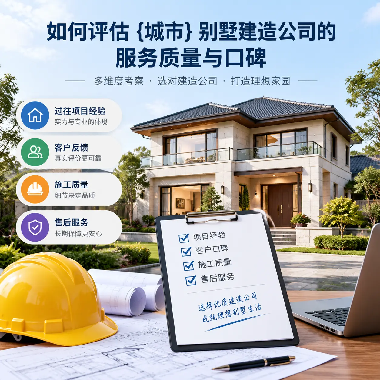 如何评估 关岭 别墅建造公司的服务质量与口碑