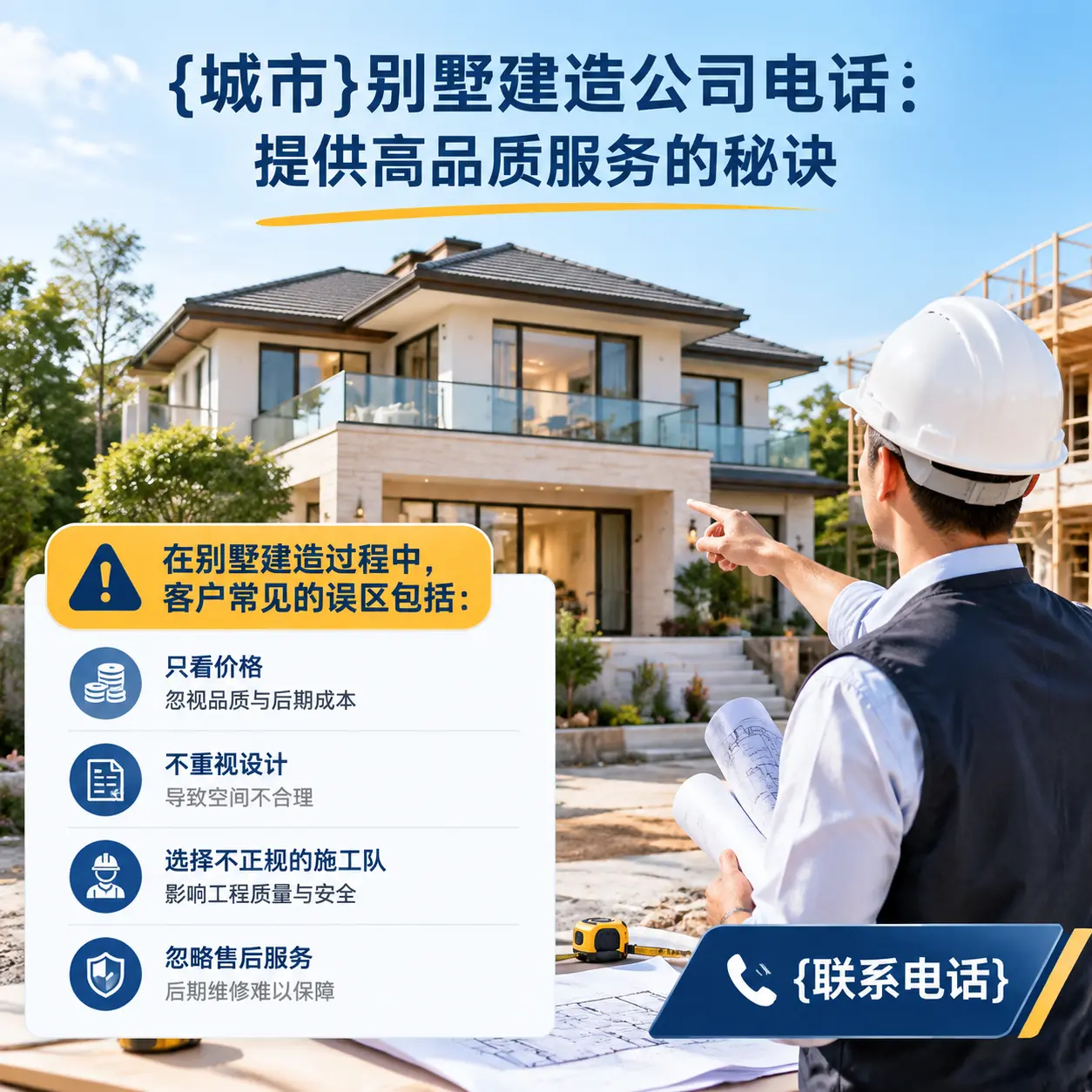 关岭别墅建造公司电话：提供高品质服务的秘诀