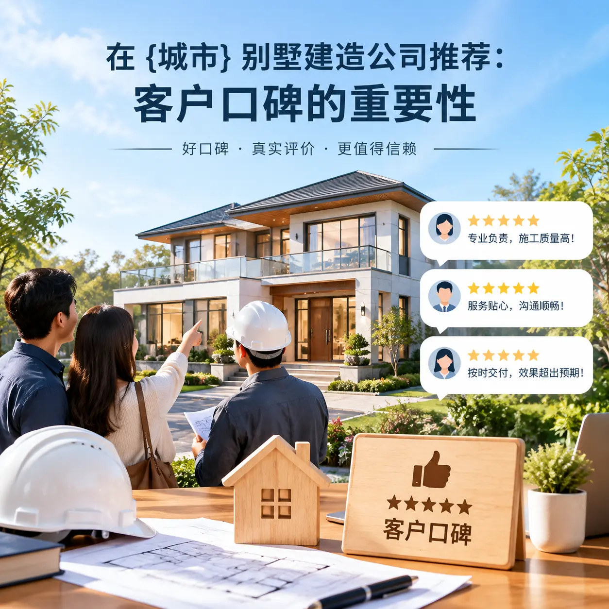 在 关岭 别墅建造公司推荐:客户口碑的重要性