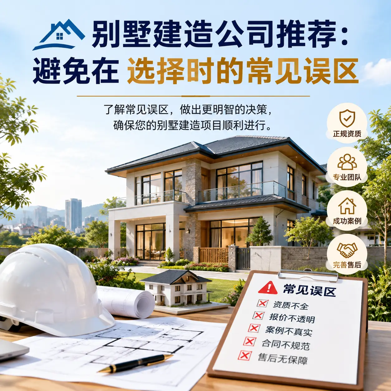 别墅建造公司推荐：避免在 关岭 选择时的常见误区