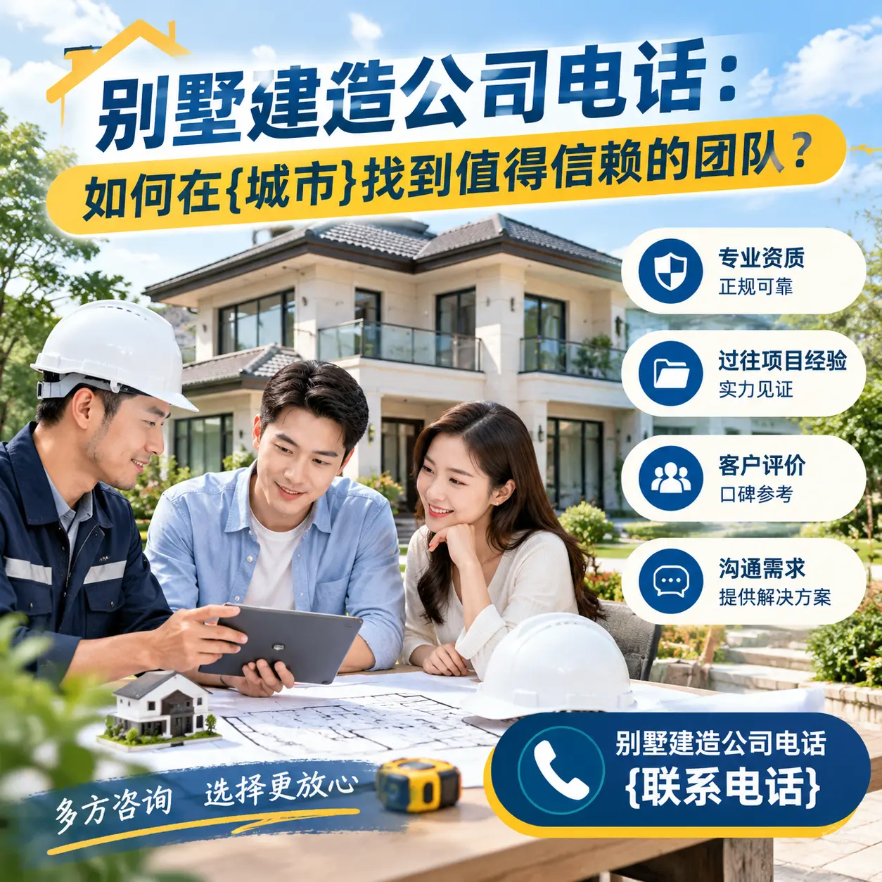 别墅建造公司电话：如何在关岭找到值得信赖的团队？