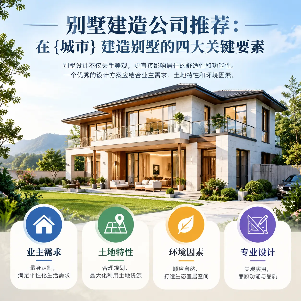 别墅建造公司推荐：在 关岭 建造别墅的四大关键要素