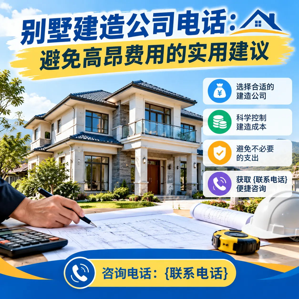 关岭别墅建造公司电话:避免高昂费用的实用建议