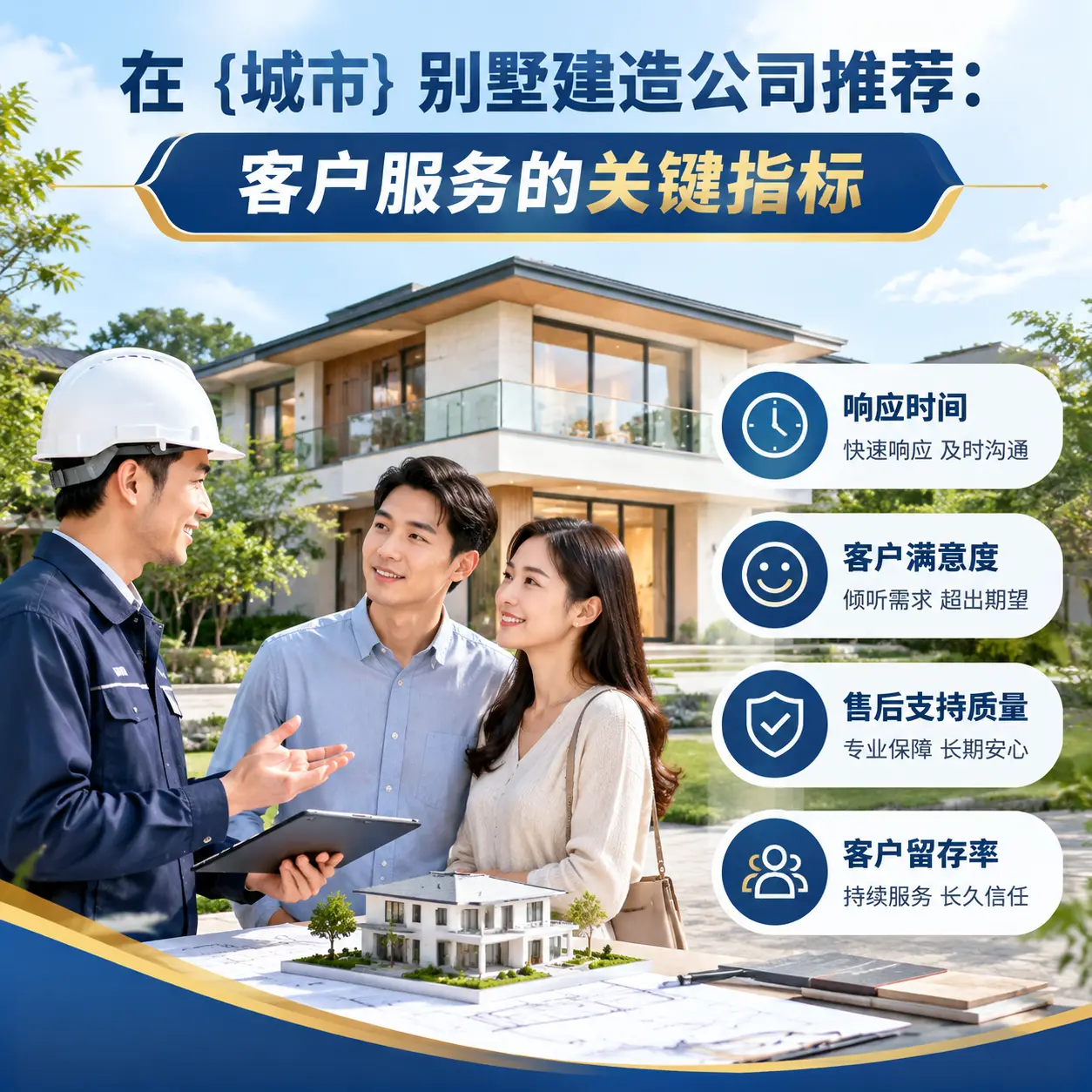 在 关岭 别墅建造公司推荐：客户服务的关键指标