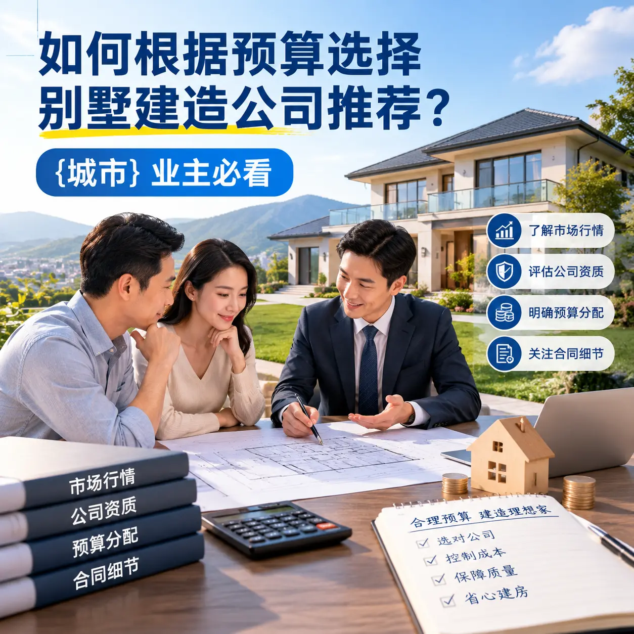 如何根据预算选择别墅建造公司推荐？ 关岭 业主必看