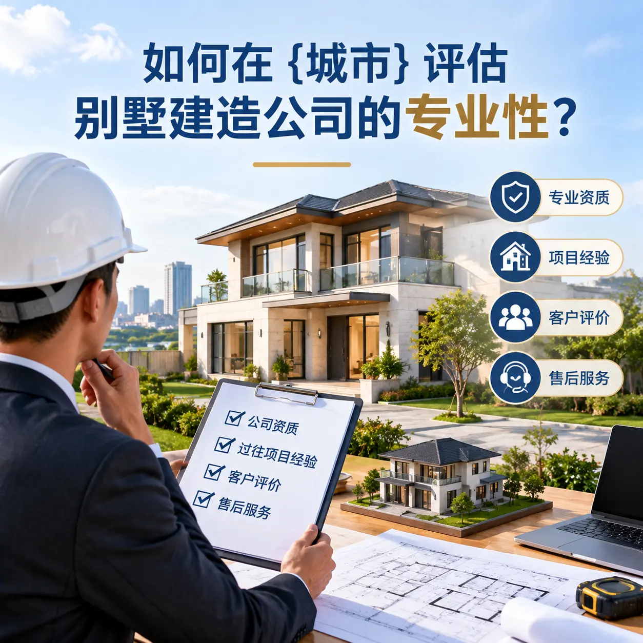 如何在 关岭 评估别墅建造公司的专业性？