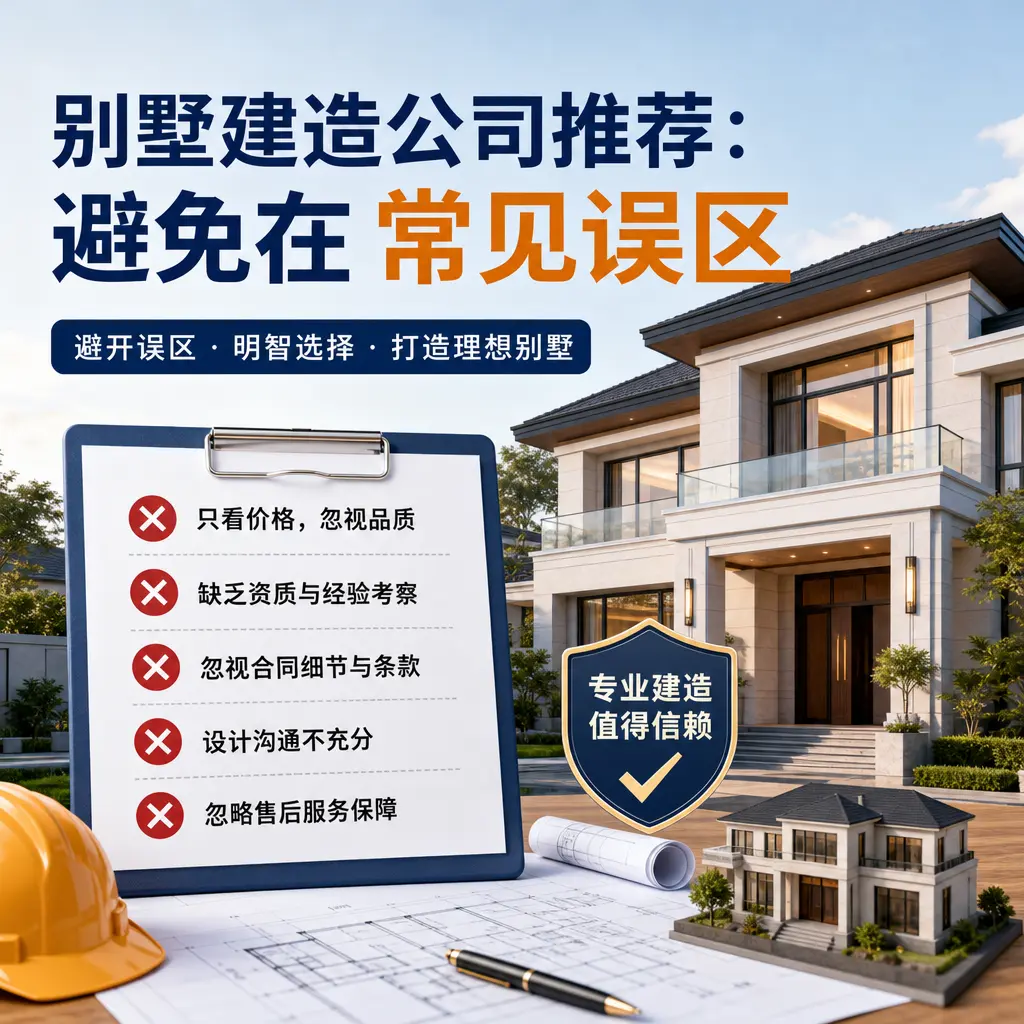 别墅建造公司推荐:避免在 关岭 的常见误区